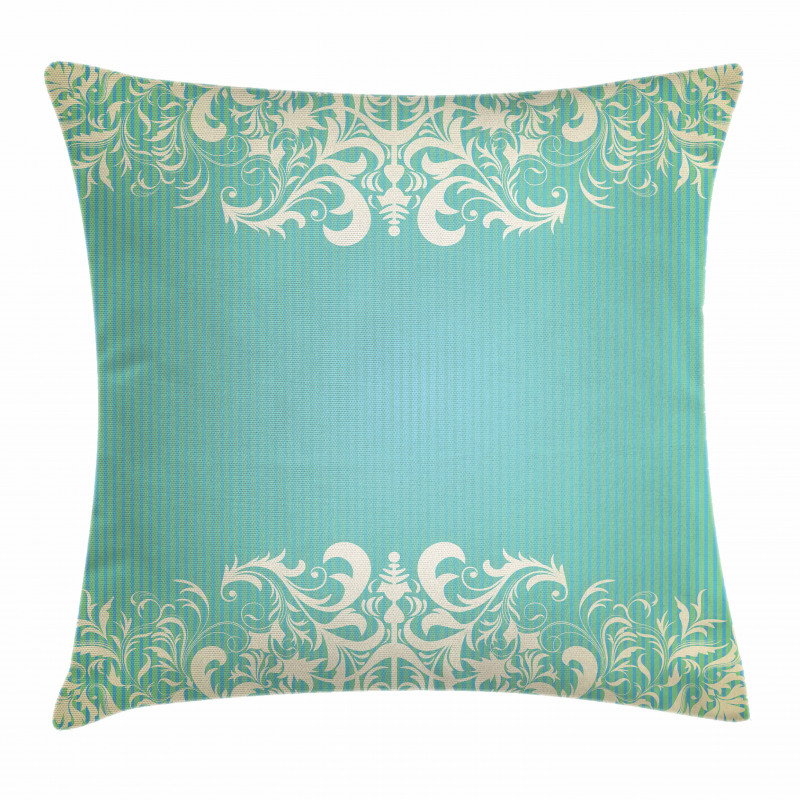 Flora Curlicues Pillow Cover