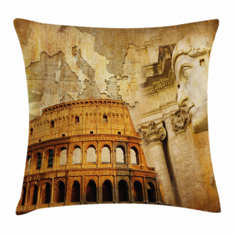 Roman Empire Concept Pillow Cover
