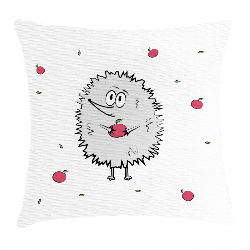 Happy Mammal Apples Pillow Cover