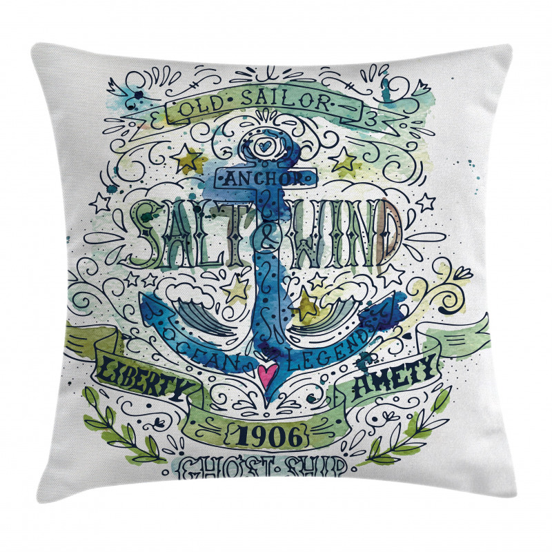 Ocean Anchor Pillow Cover