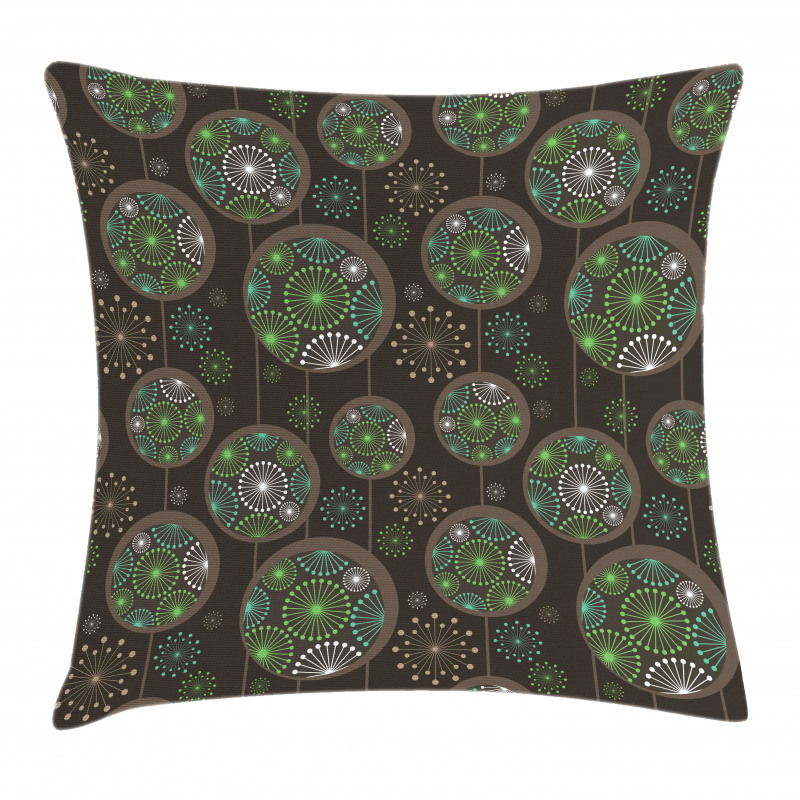 Abstract Dandelion Pillow Cover