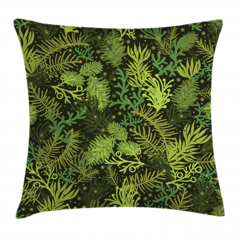 Evergreen Christmas Tree Pillow Cover
