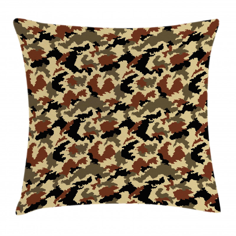 Pixel Art Abstract Pillow Cover