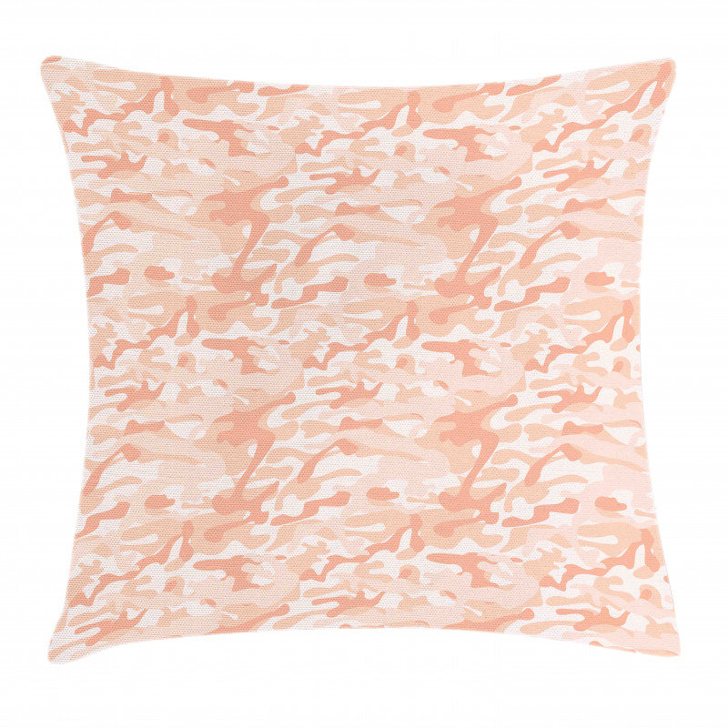 Soft Peach Tones Pillow Cover