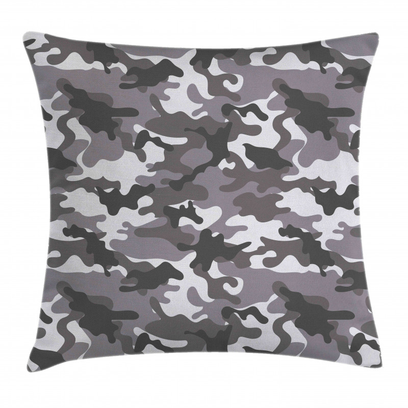 Grey Color Shades Pillow Cover