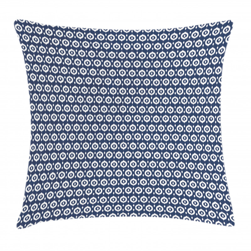 Circles Dots Asian Pillow Cover