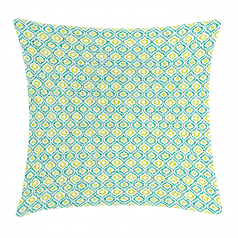 Vibrant Ogee Motif Pillow Cover