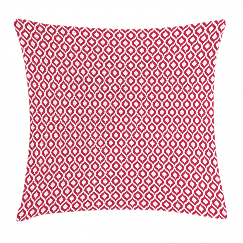 Curved Lines Traditional Pillow Cover