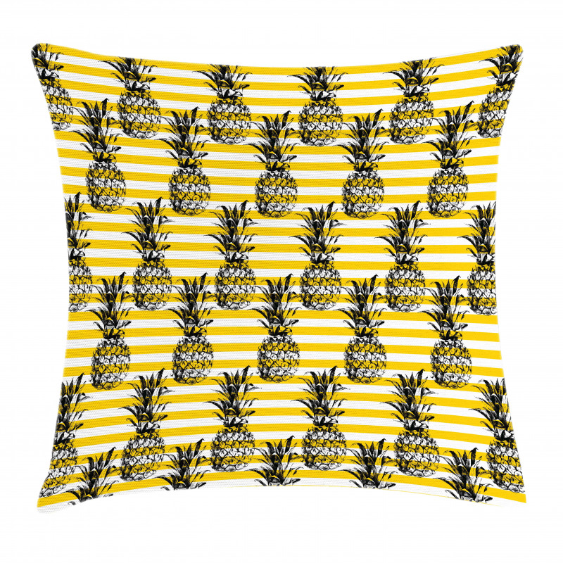 Modern Pineapple Motif Pillow Cover