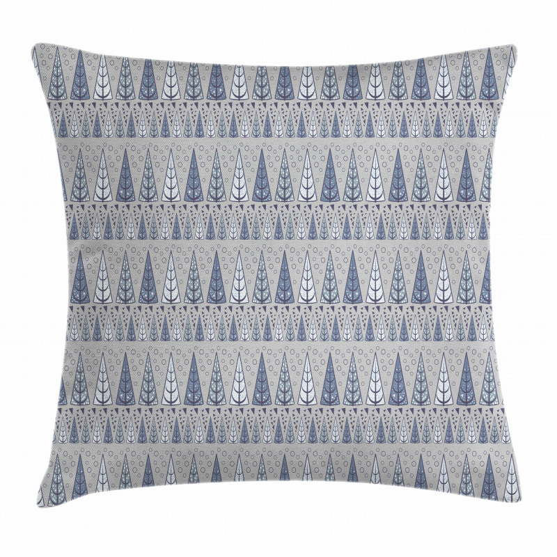 Triangular Pine Trees Pillow Cover