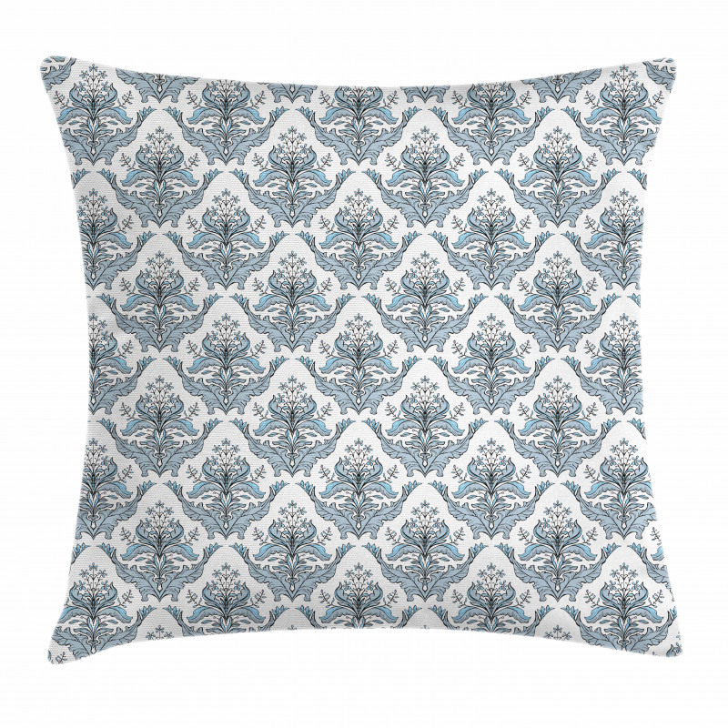 Classical Floral Damask Pillow Cover
