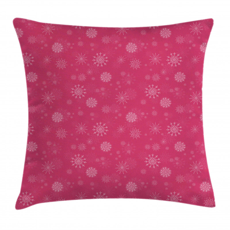 Gentle Snow Feminine Pillow Cover