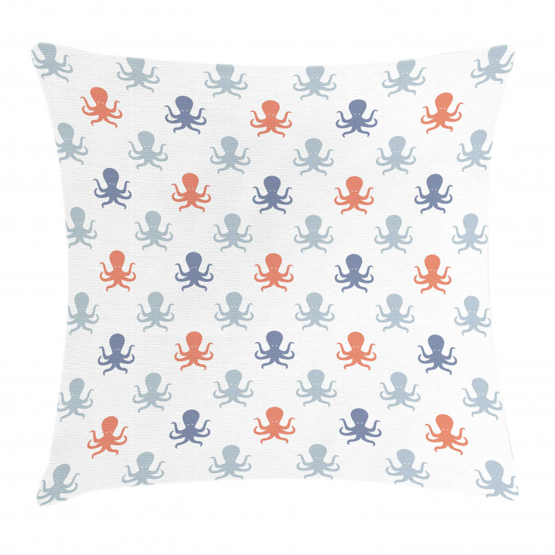 Nautical Silhouettes Pillow Cover