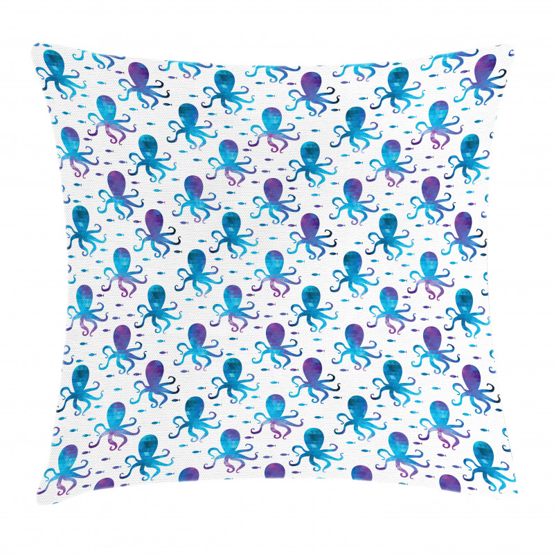 Polygonal Animal Design Pillow Cover