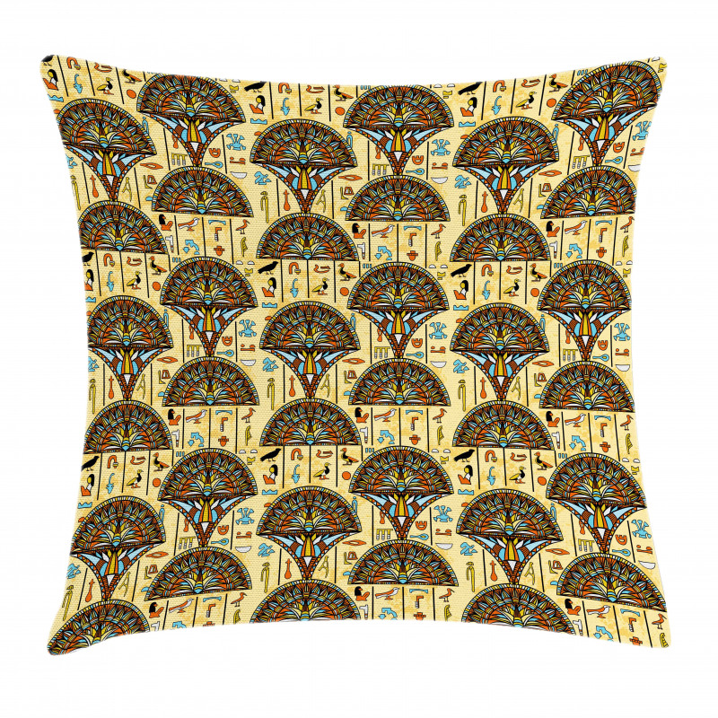 Folkloric Ornaments Pillow Cover