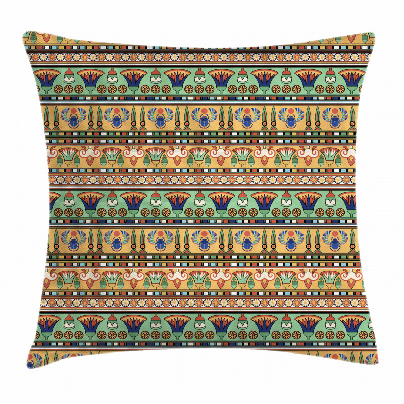 Lily Scarab Pillow Cover