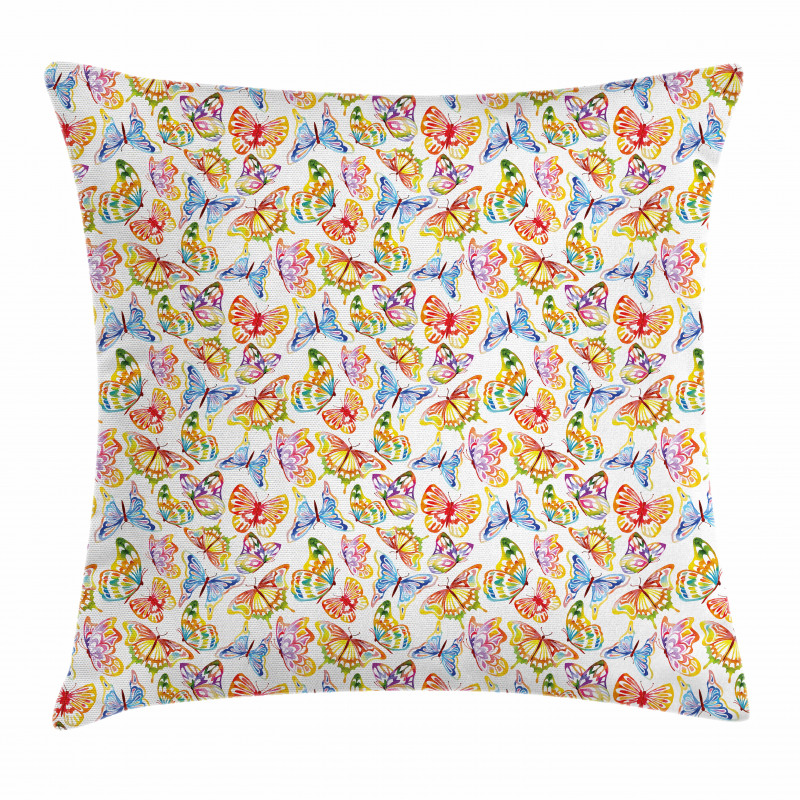 Psychedelic Sixties Pillow Cover