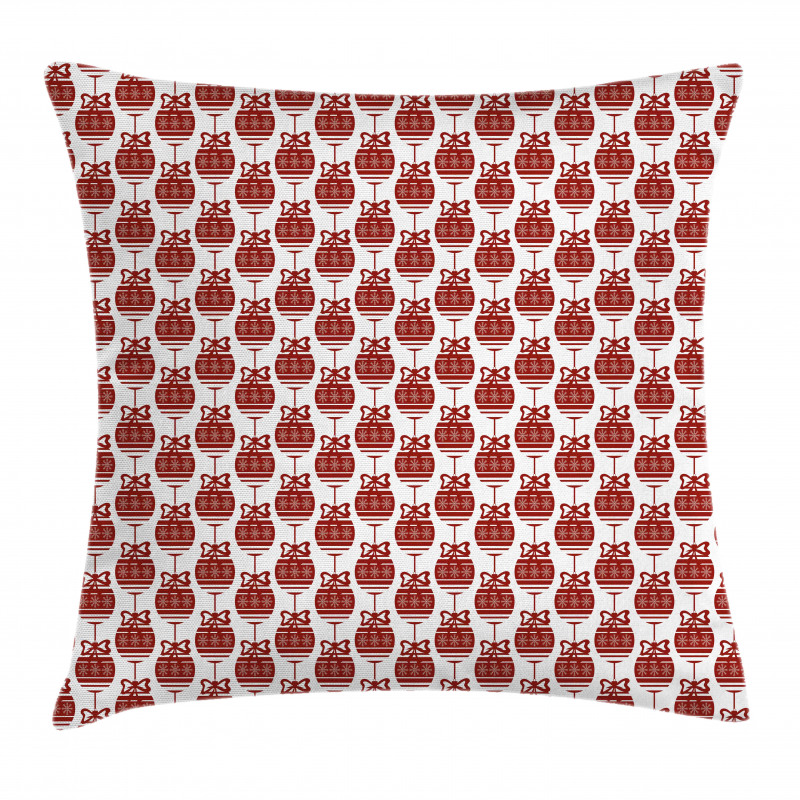 Ornamental Christmas Pillow Cover