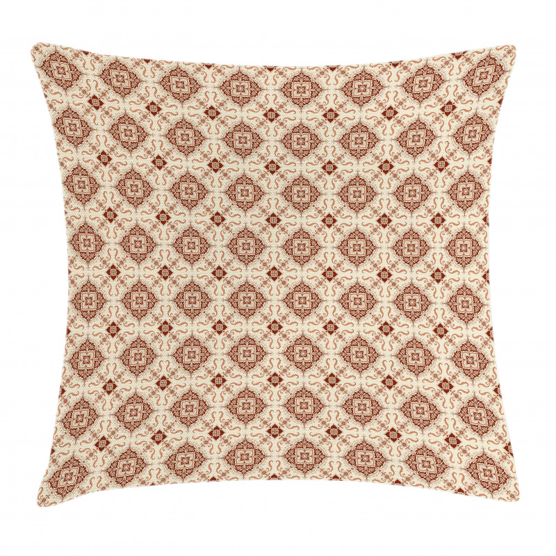 Oriental Flowers Pillow Cover