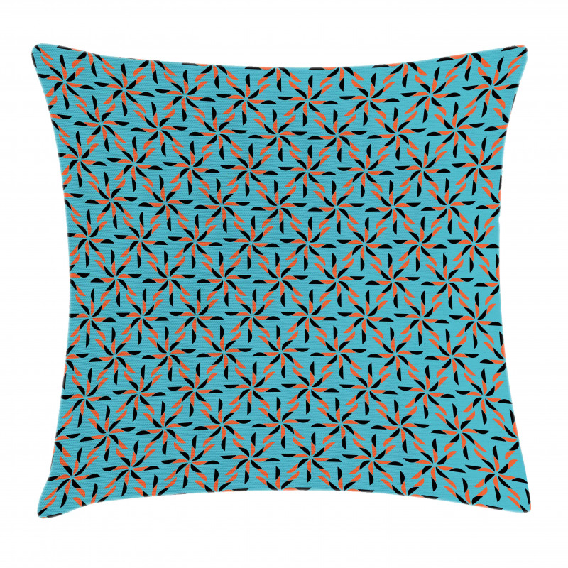 Flower Patterned Pillow Cover