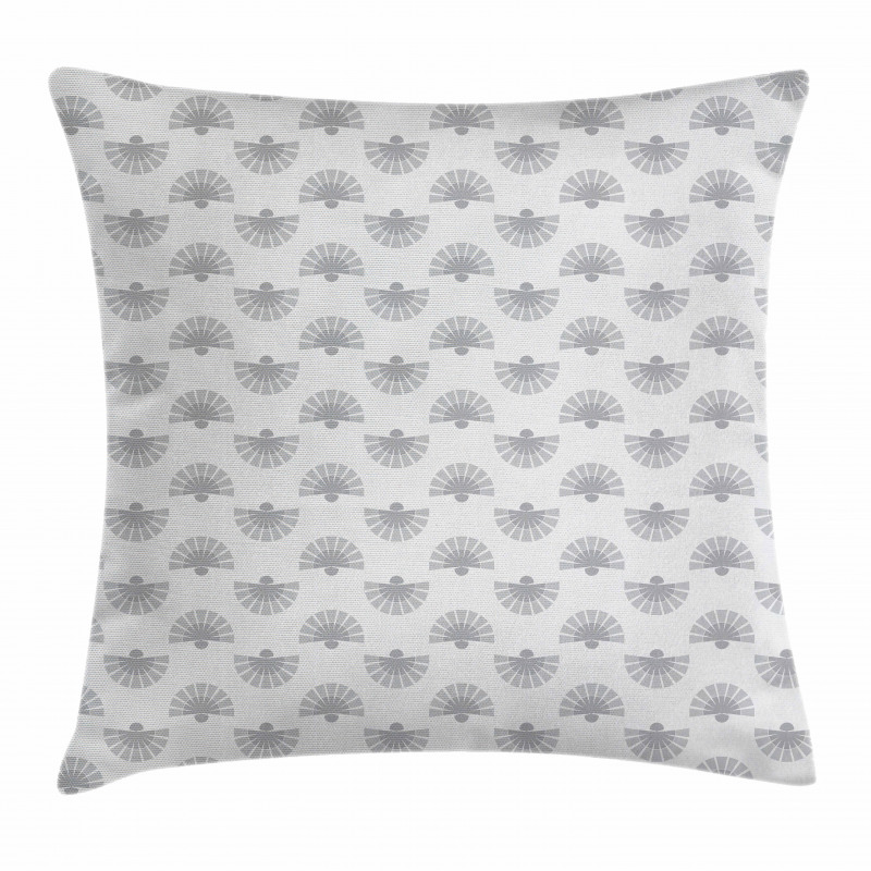 Japanese Fan Pattern Pillow Cover