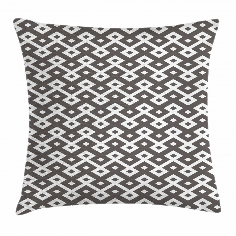 Persian Diamond Line Pillow Cover