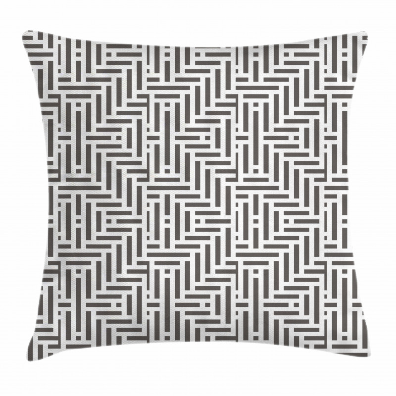 Short Lines Abstract Pillow Cover