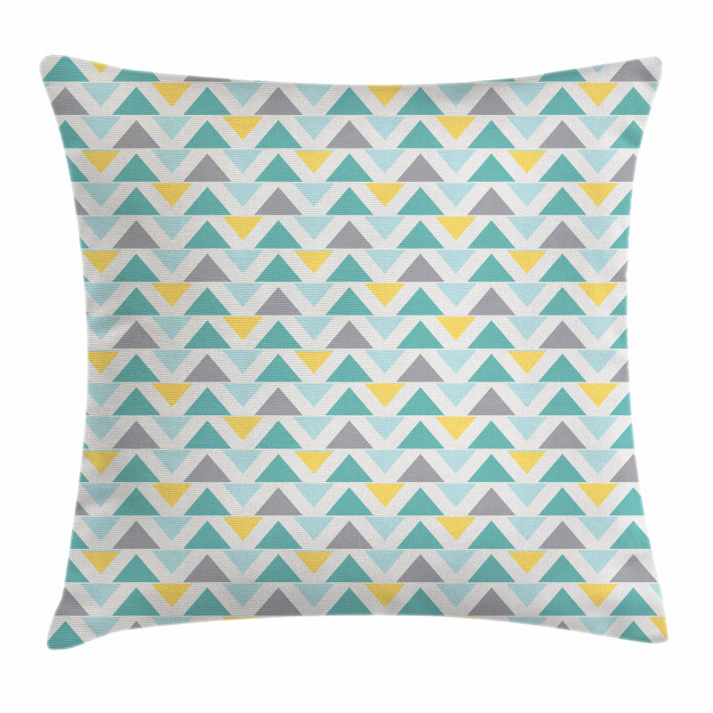 Chevron Retro Style Pillow Cover