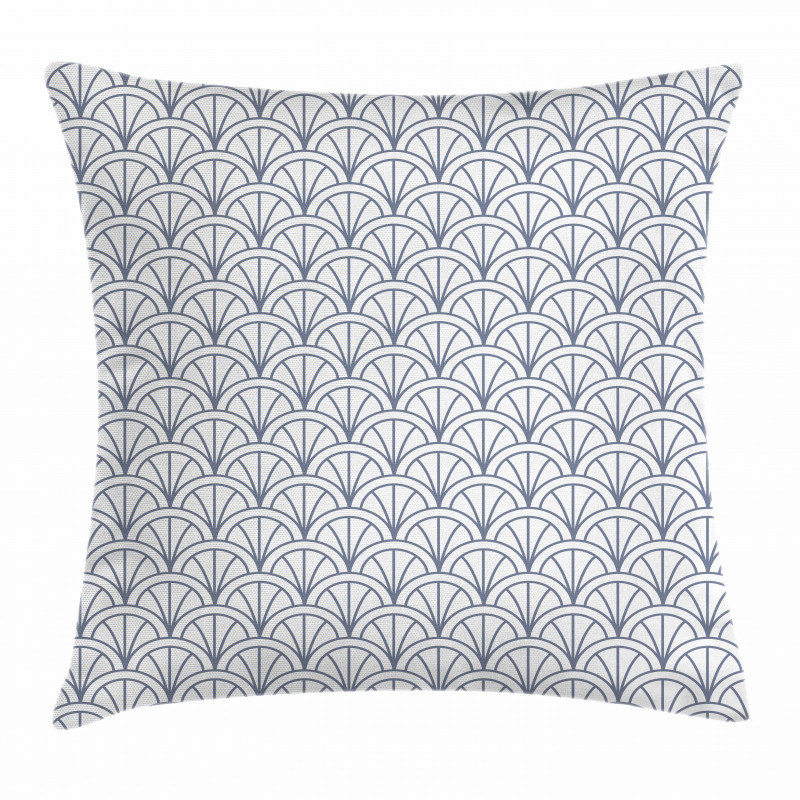 Seigaiha Pattern Pillow Cover