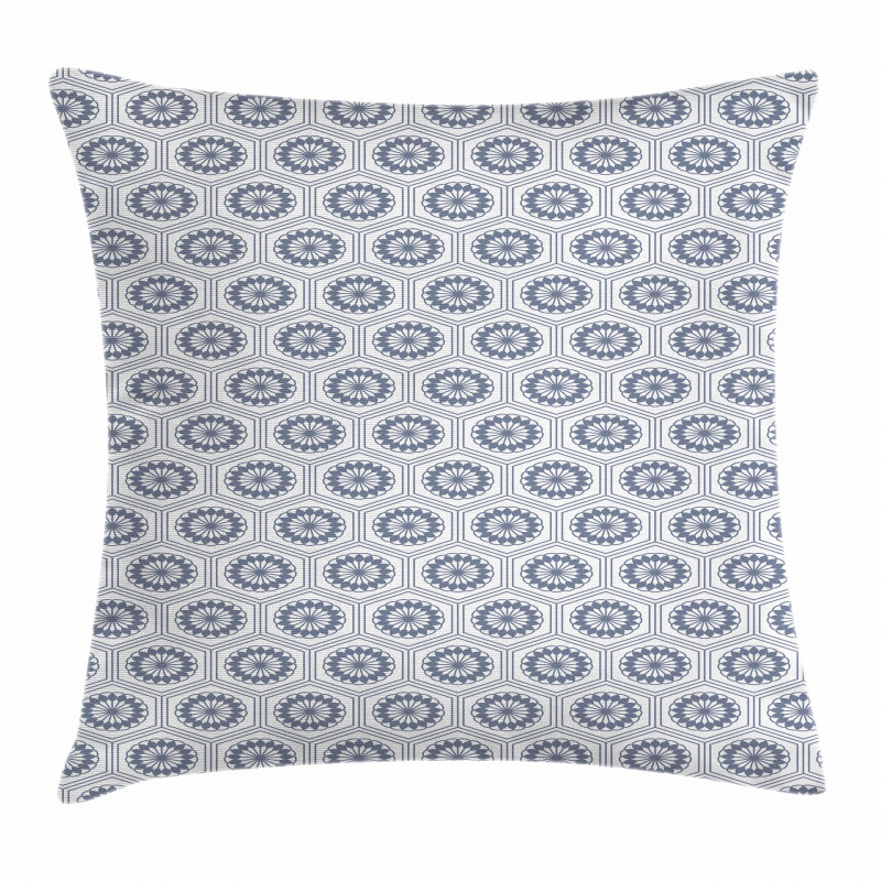 Kikko Pattern Asian Pillow Cover