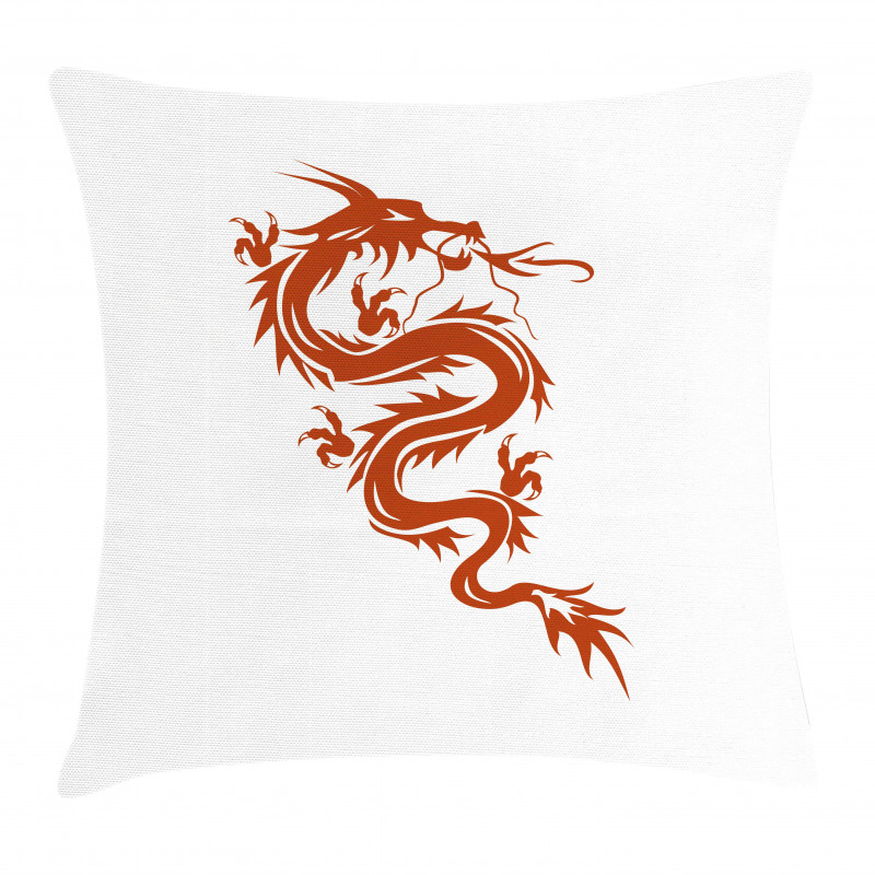 Fantasy Fiery Character Art Pillow Cover