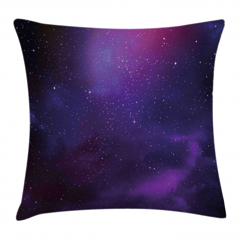 Galaxy Themed Nebula Star Pillow Cover