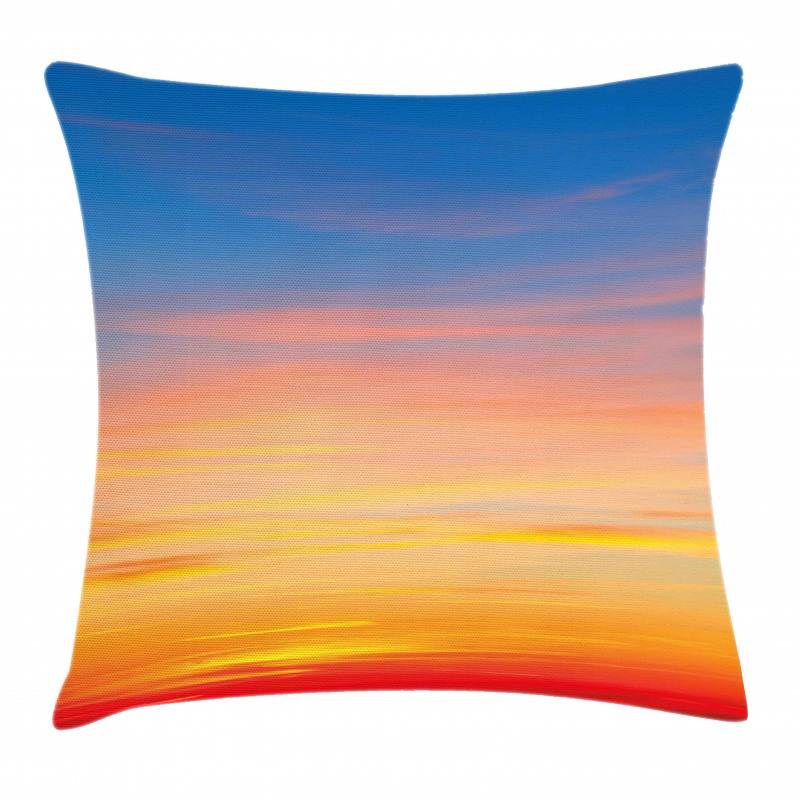 Majestic Dramatic Sunset Pillow Cover