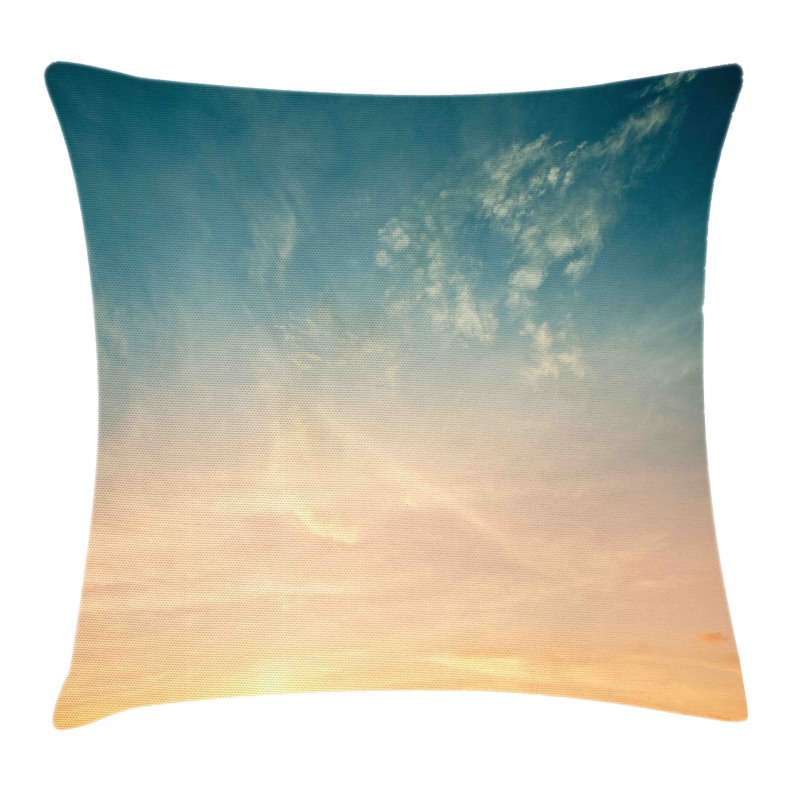 Horizon Summer Time Photo Pillow Cover