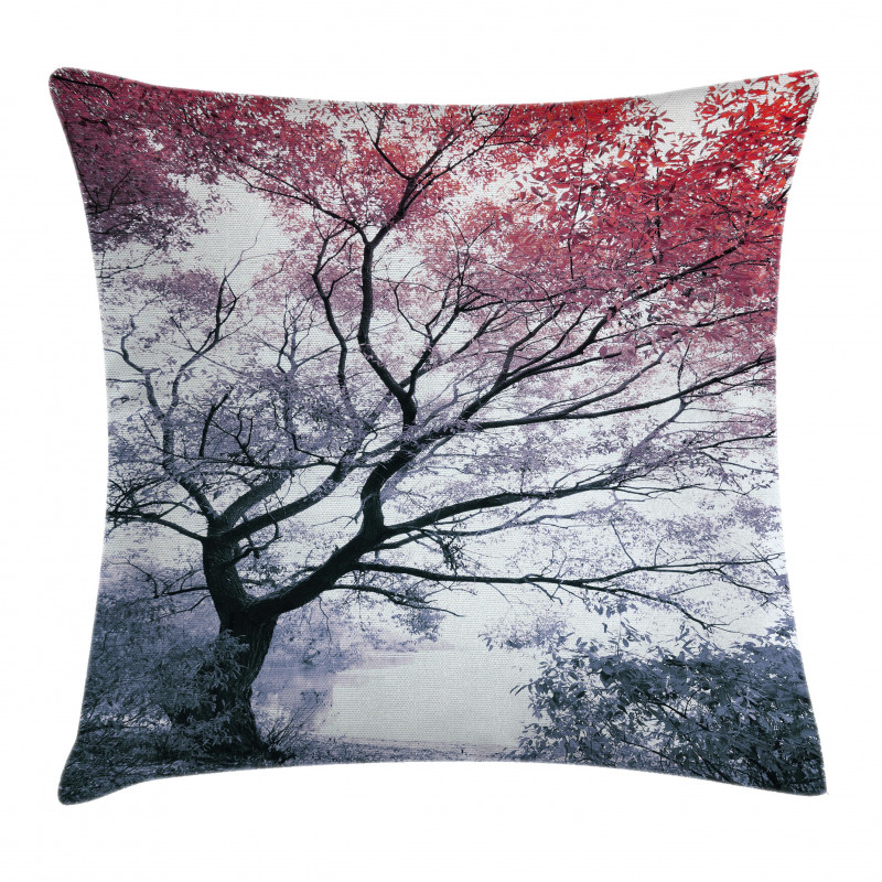 Abstract Colorful Dramatic Pillow Cover