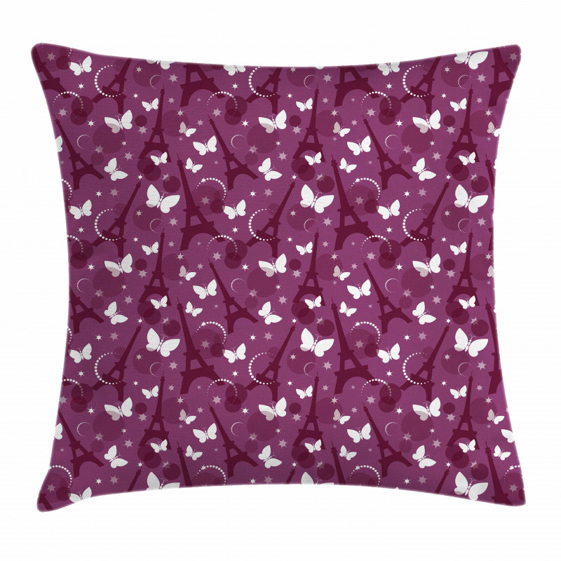 Abstract Butterflies Pillow Cover