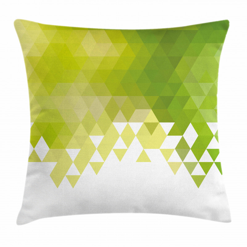 Triangular Abstract Pattern Pillow Cover