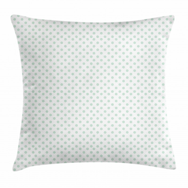 Pastel Polka Dots Baby Pillow Cover