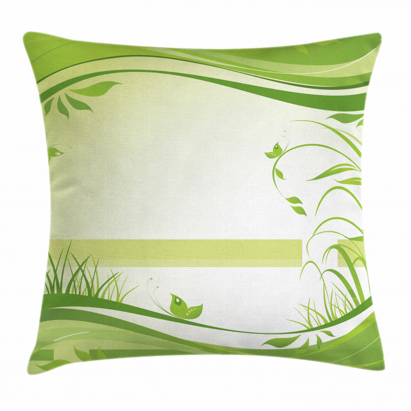 Abstract Fresh Nature Pillow Cover