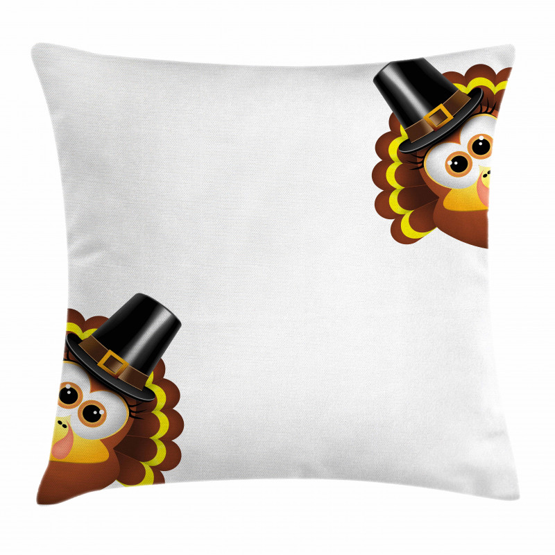 Funny Poultry Animal Pillow Cover