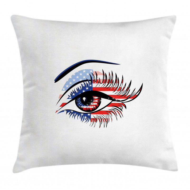 USA Flag Female Eye Pillow Cover