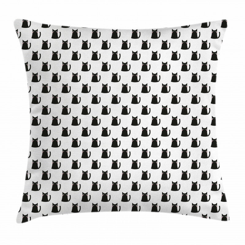 Abstract Modern Monochrome Pillow Cover