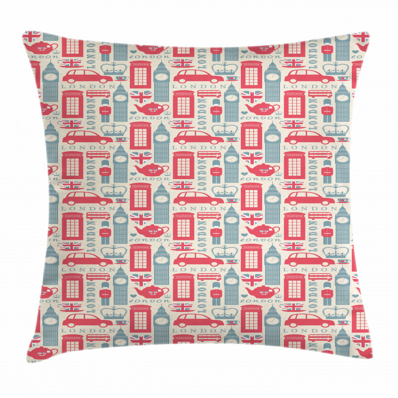 Popular British Culture Pillow Cover