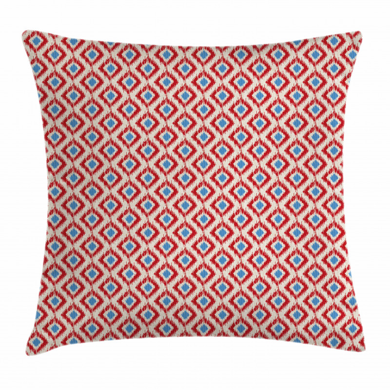 Traditional Diamond Line Pillow Cover