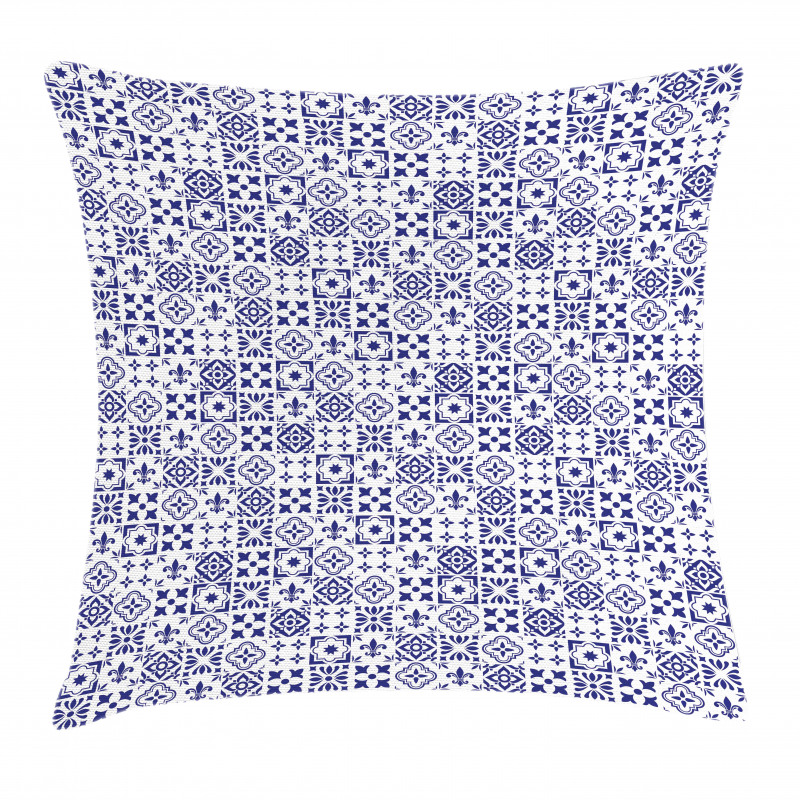 Tile Square Abstract Pattern Pillow Cover