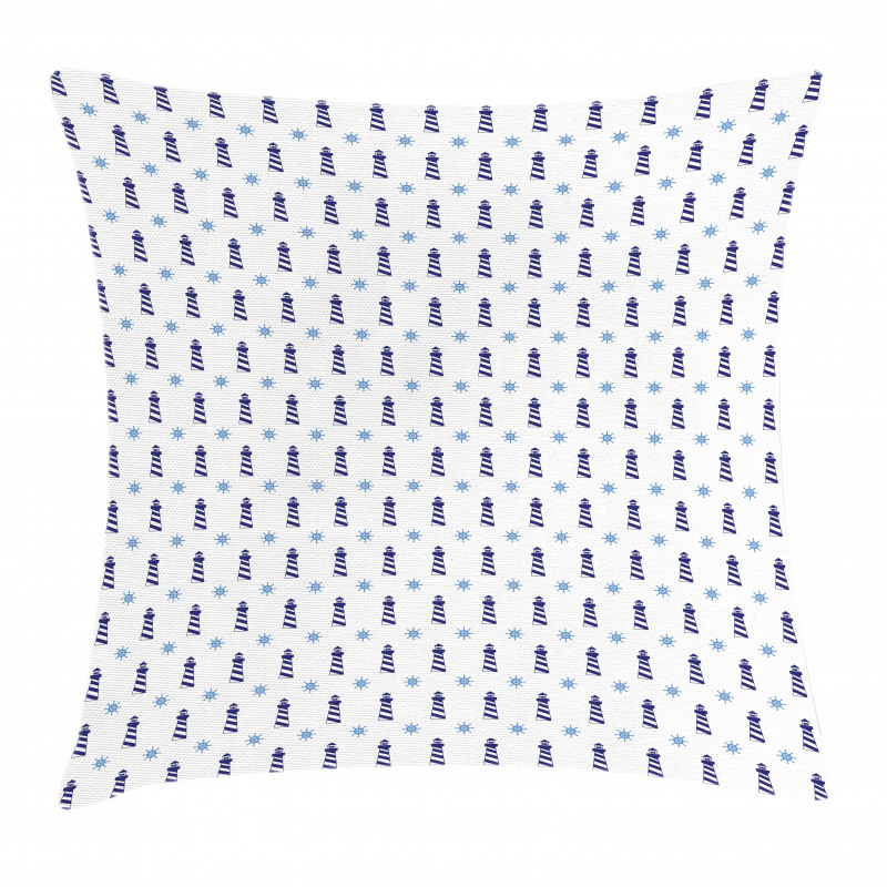 Aqua Ornate Pattern Pillow Cover