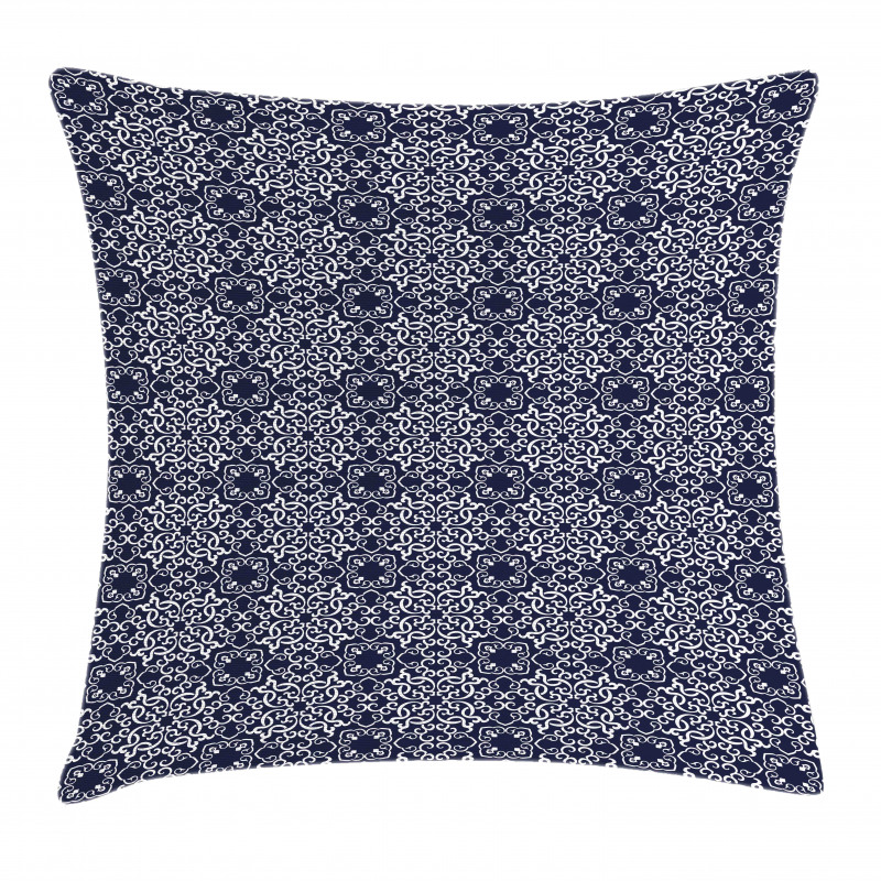 Eastern Curlicues Pillow Cover