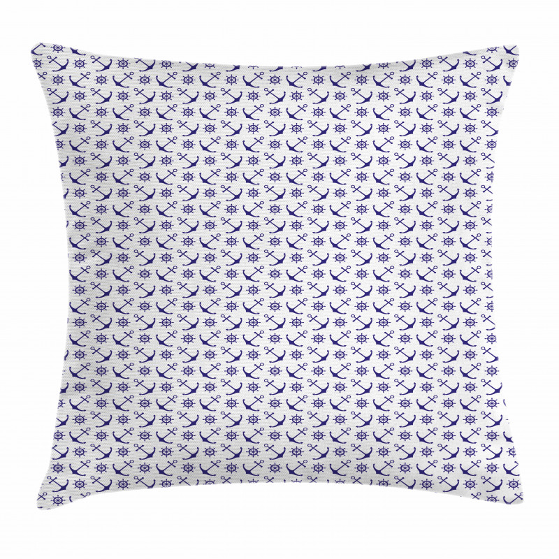 Anchors and Helms Pillow Cover