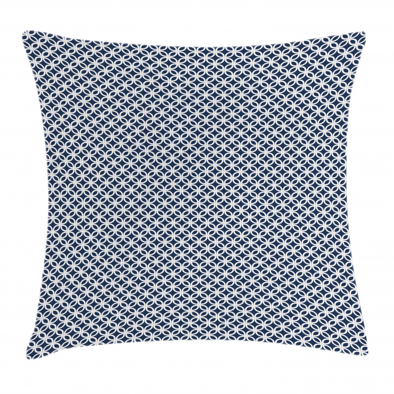 Geometric Marine Rope Pillow Cover