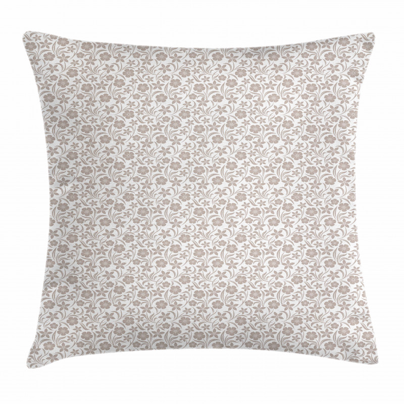 Gentle Floral Nature Pillow Cover